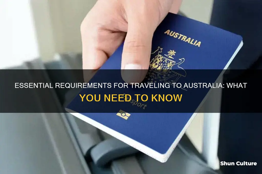 is there any requirement to go to australia