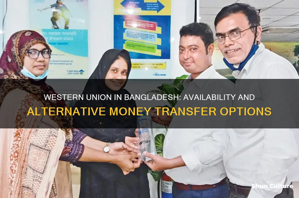 is there any western union in bangladesh