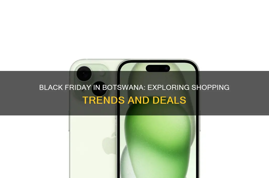 is there black friday in botswana
