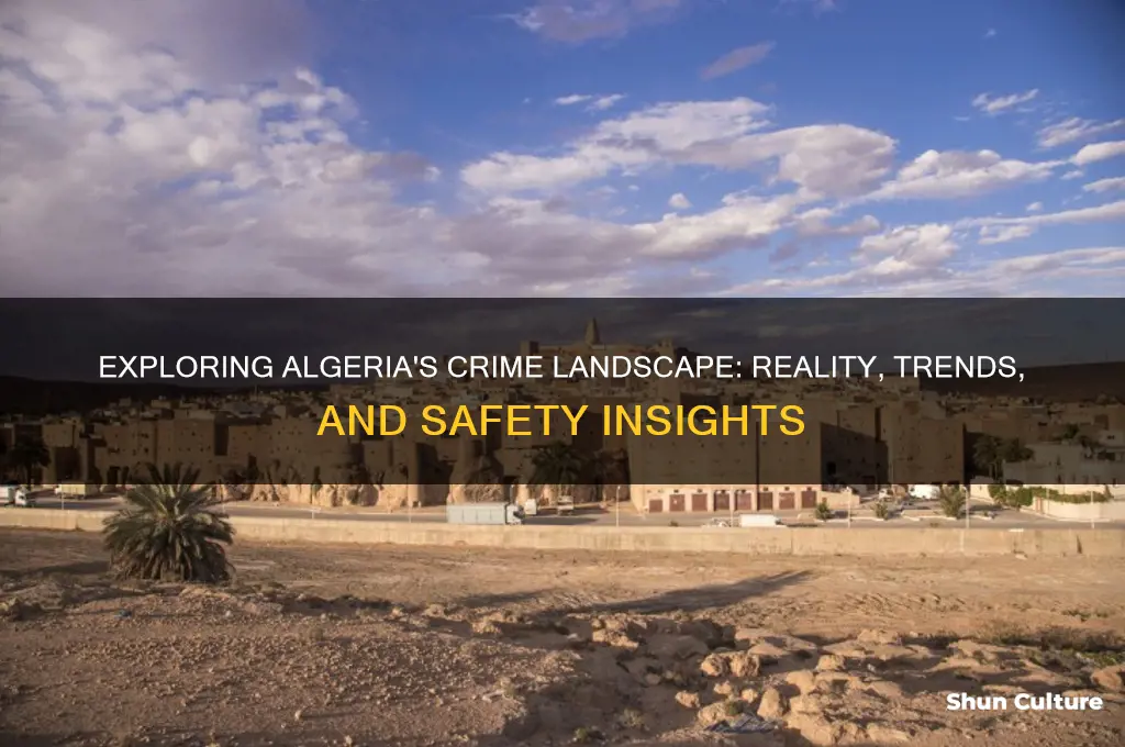 is there crime in algeria