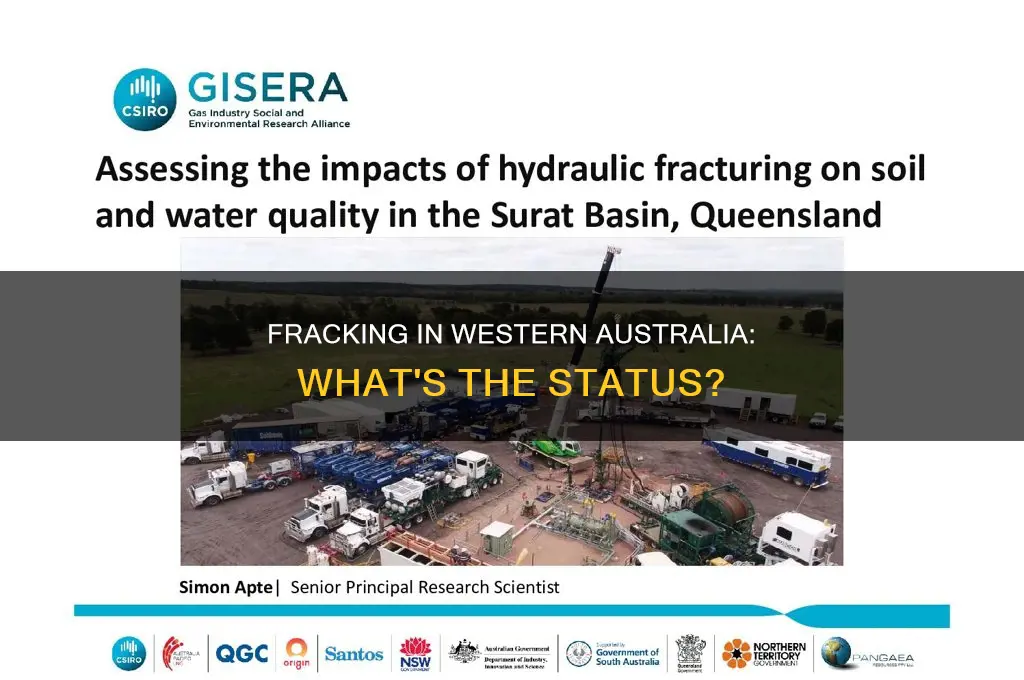 is there fracking in western australia