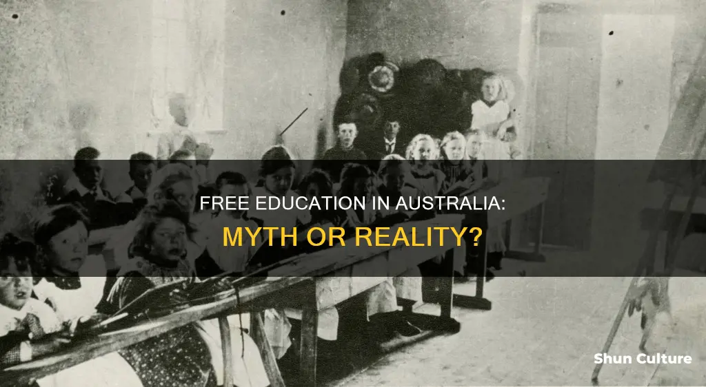 is there free education in australia