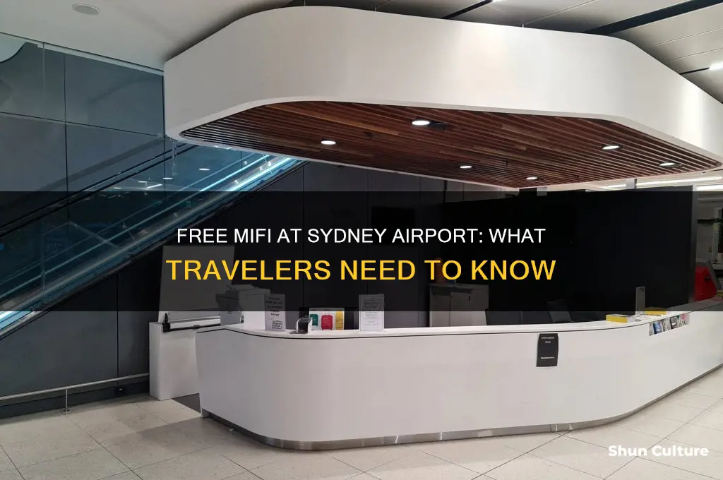 is there free mifi at sydney australia airport