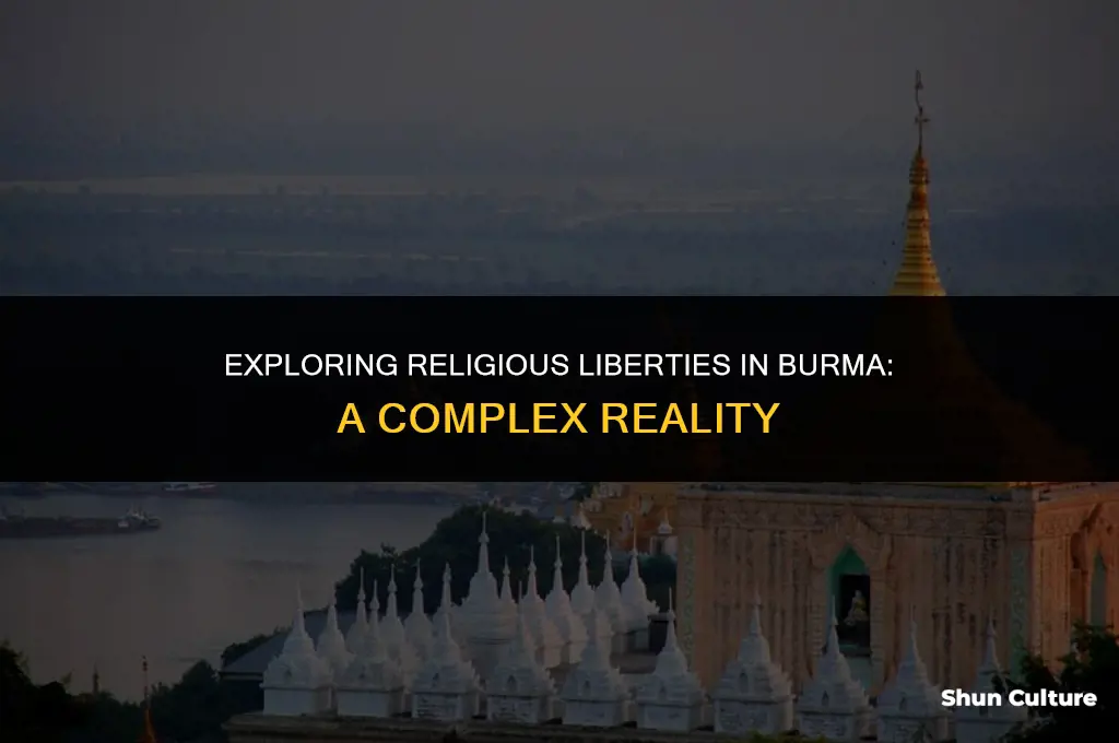 is there freedom of religion in burma