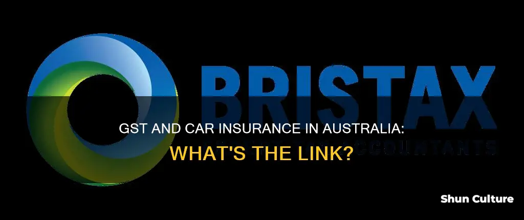 is there gst on car insurance in australia
