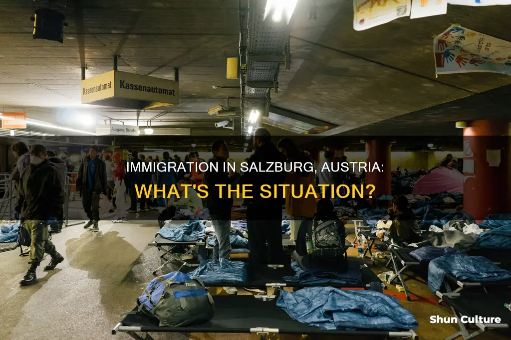 is there immigration in salzburg austria