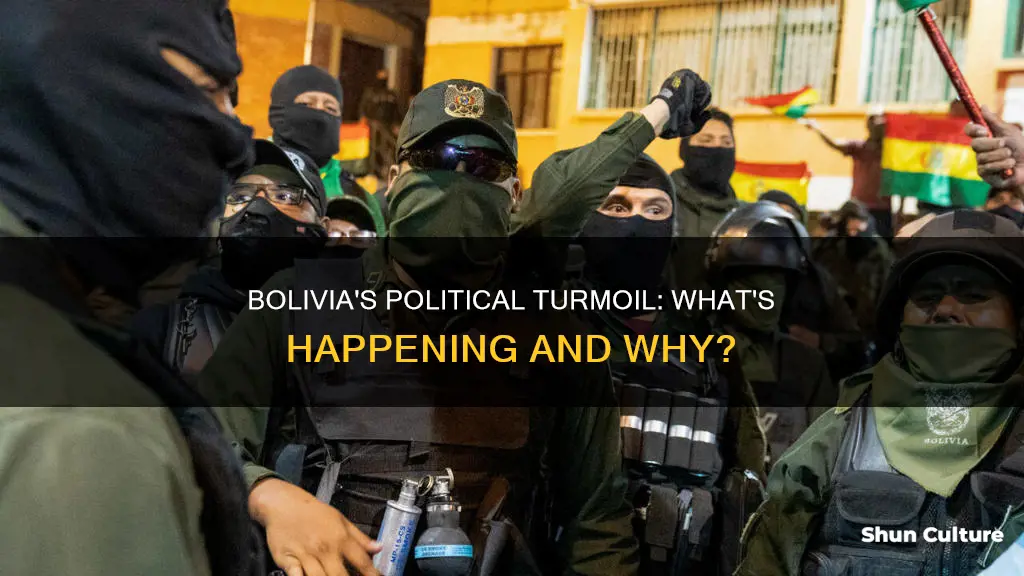 is there is political truble in bolivia