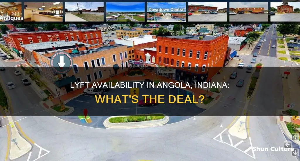 is there lyft in angola indiana