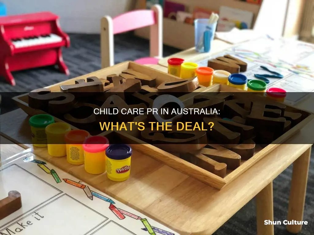 is there pr in child care in australia