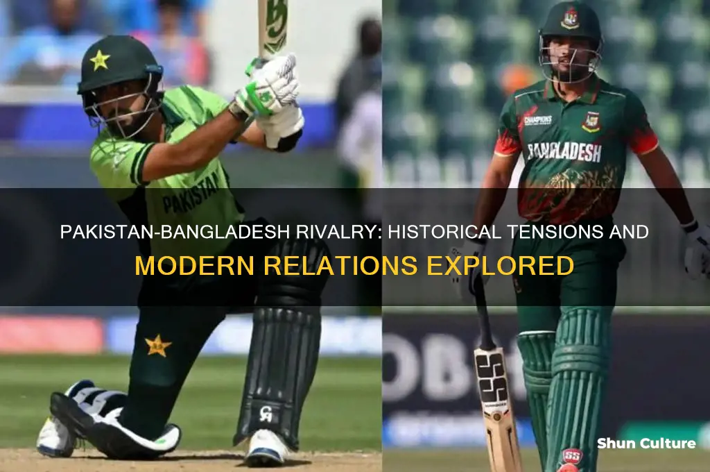 is there rivalry between pakistan and bangladesh