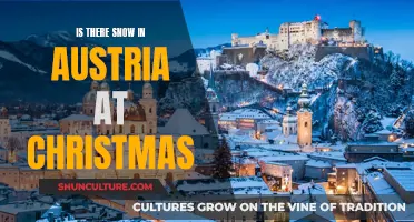 Christmas in Austria: Snow-Covered Mountains and Winter Cheer