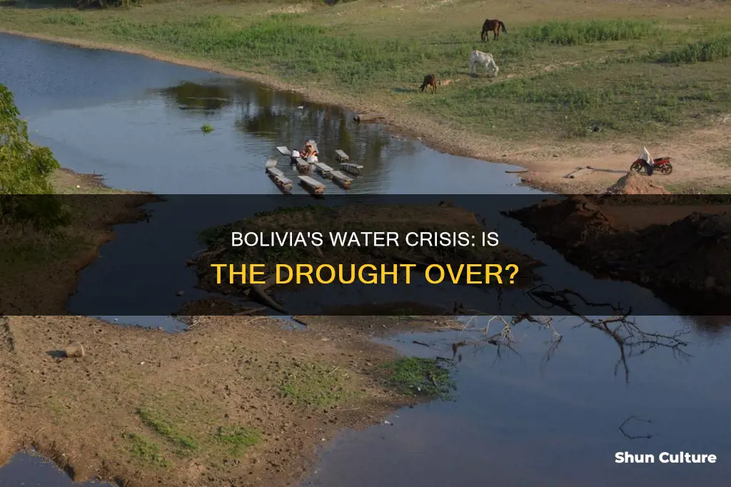 is there still a drought in bolivia