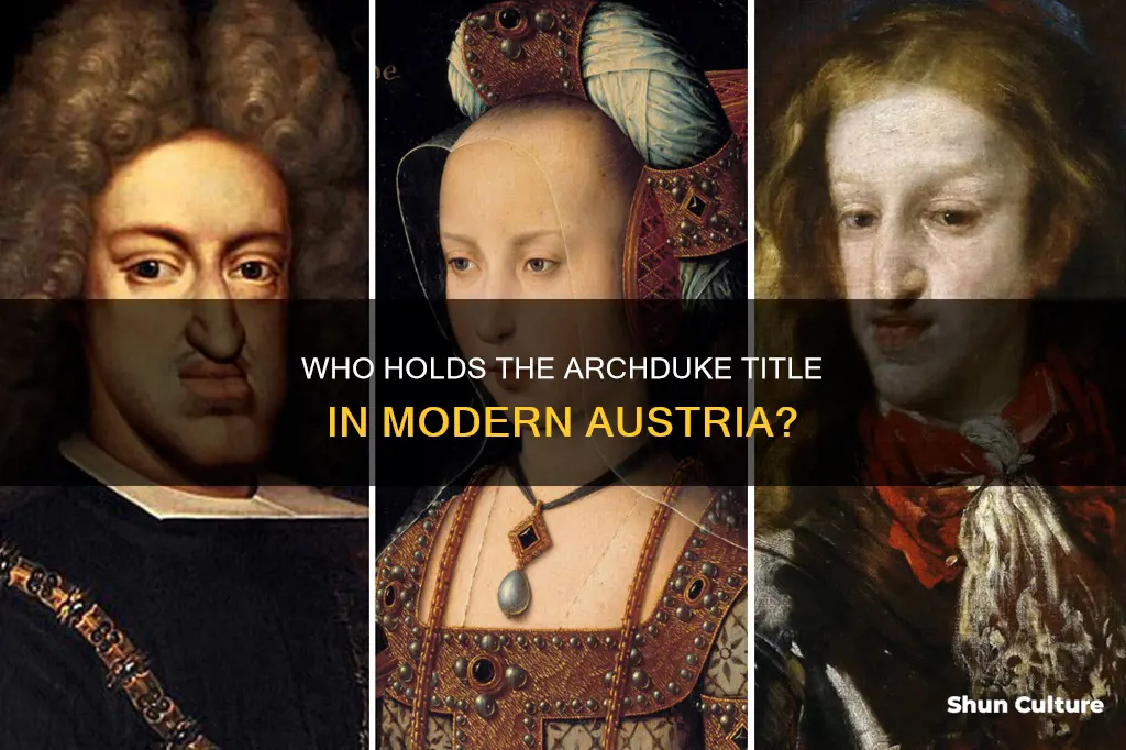 is there still an archduke of austria