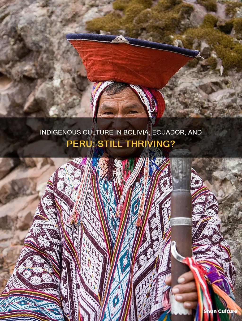 is there still indigenous culture in bolivia ecuador and peru