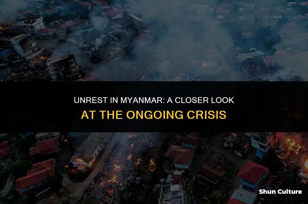 is there trouble in burma