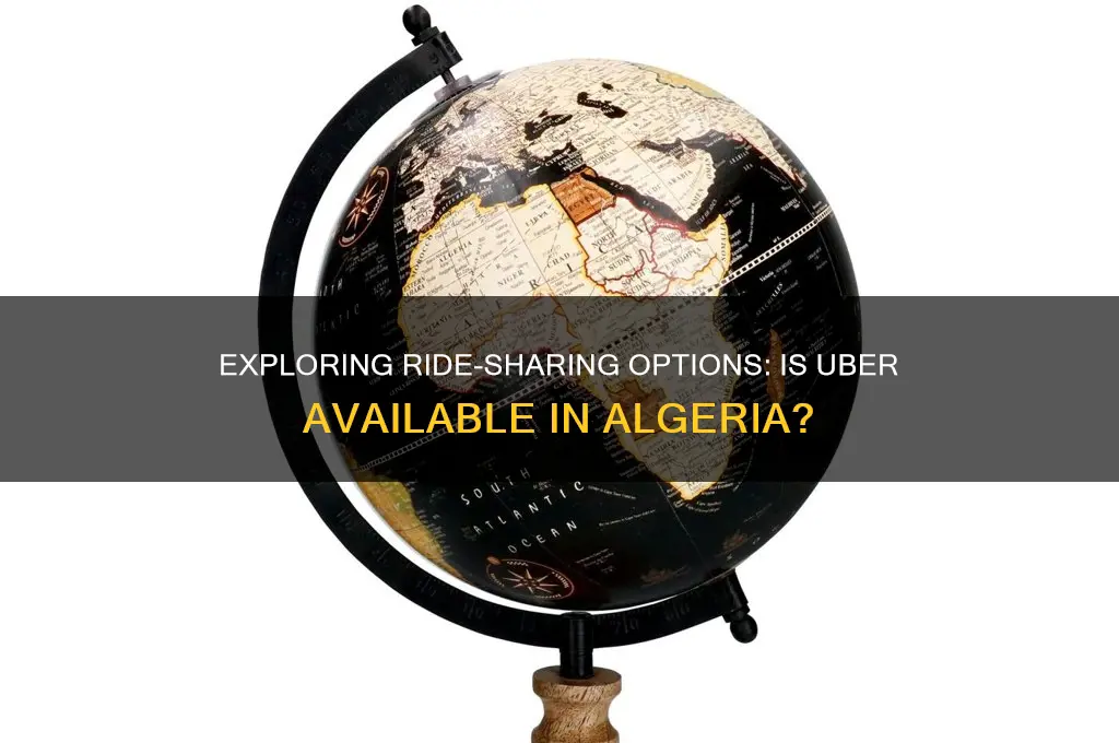 is there uber in algeria