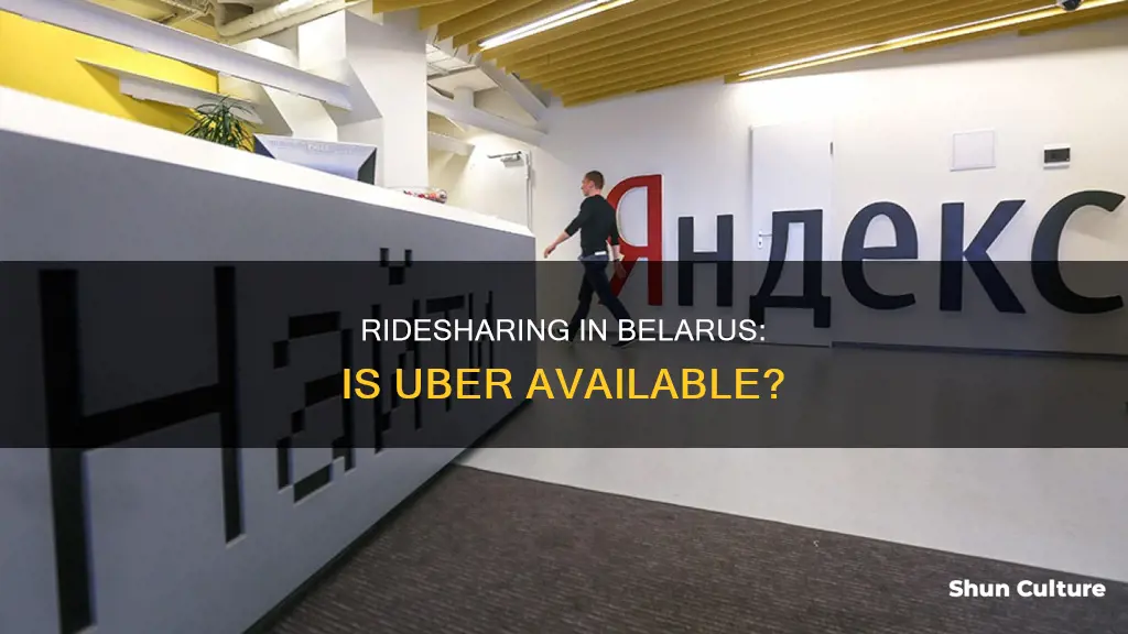 is there uber in belarus