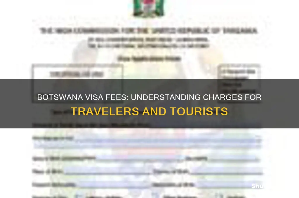 is there visa charge for botswana