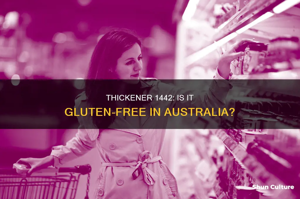 is thickener 1442 gluten free australia
