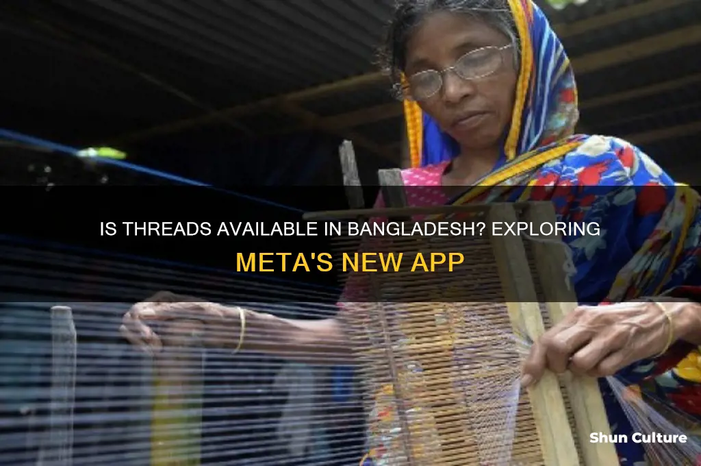 is threads available in bangladesh