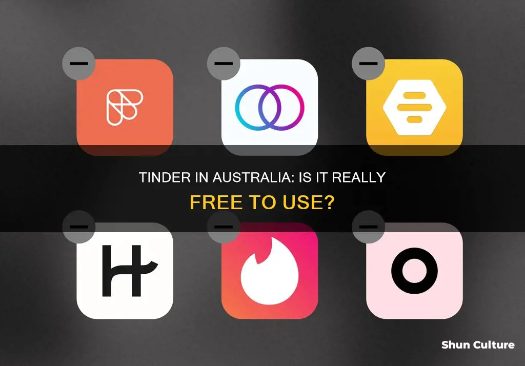 is tinder free in australia