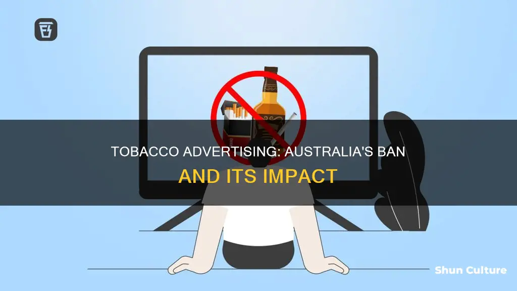 is tobacco advertising banned in australia