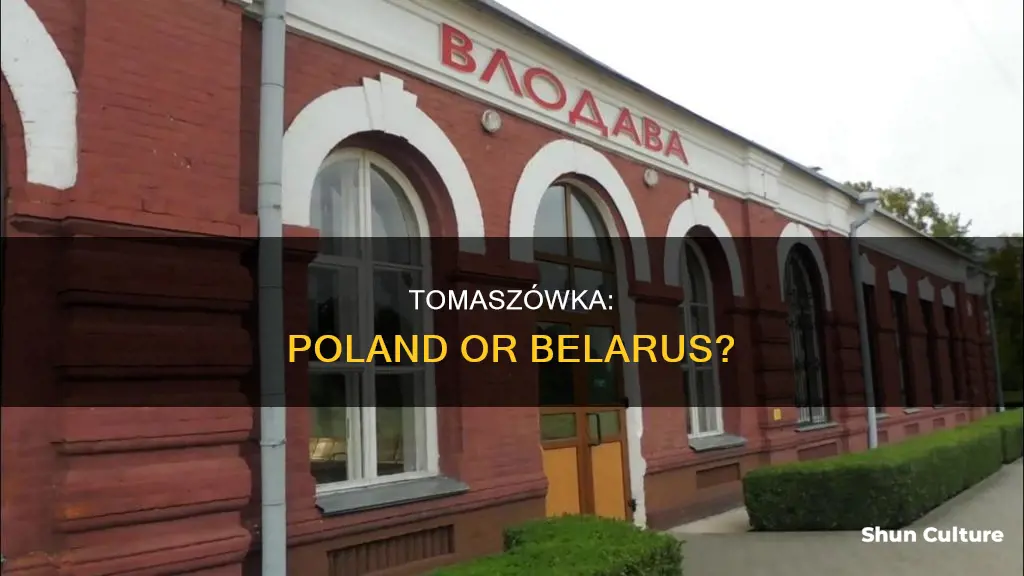 is tomaszowka in poland or in belarus