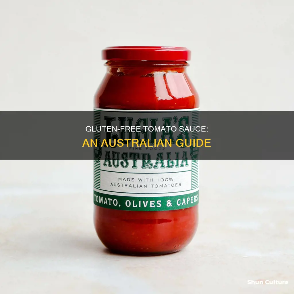 is tomato sauce gluten free australia