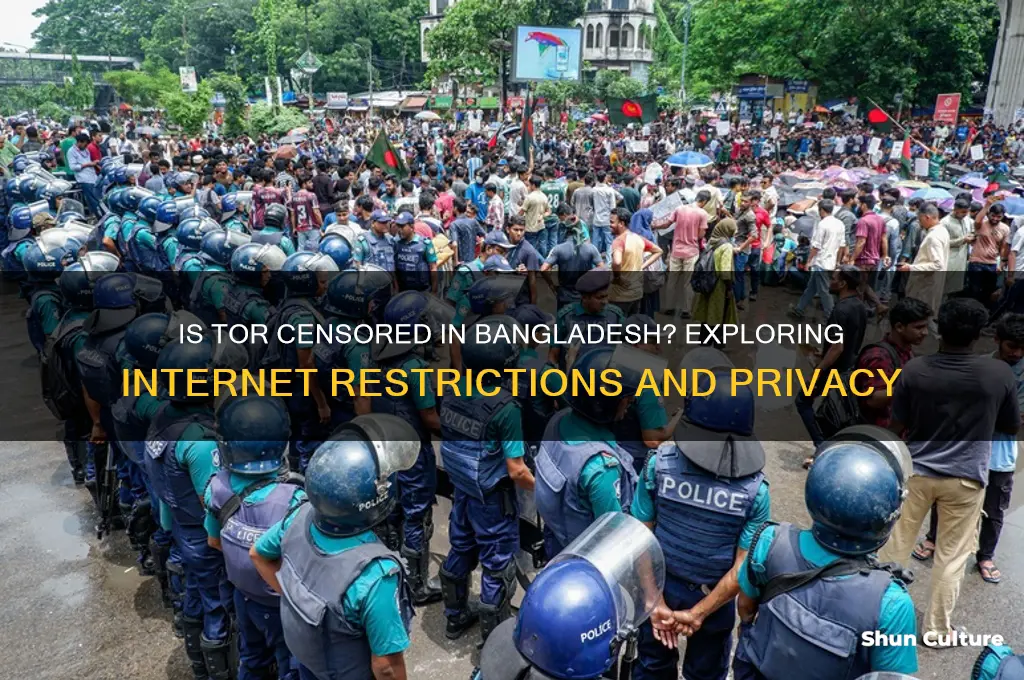 is tor censored in bangladesh
