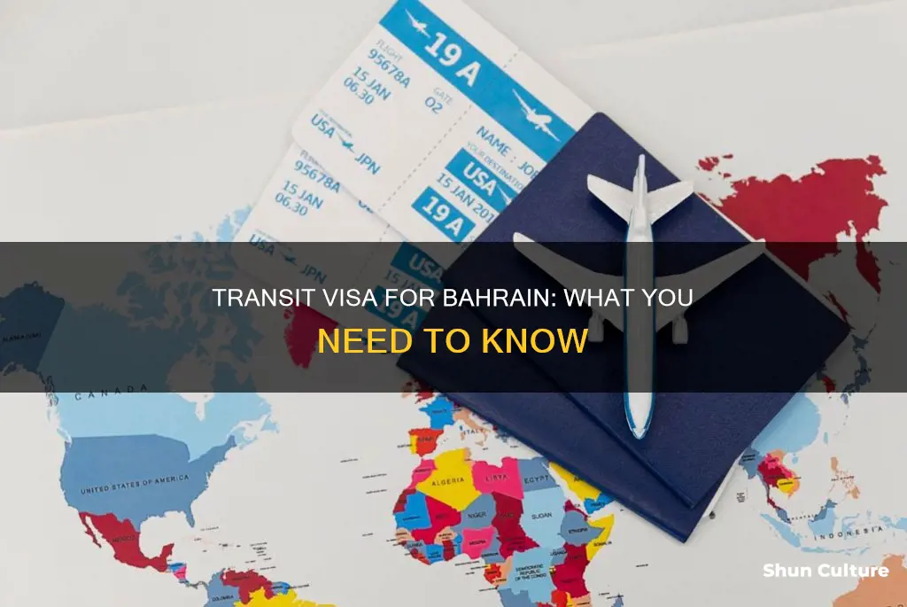 is transit visa required for bahrain