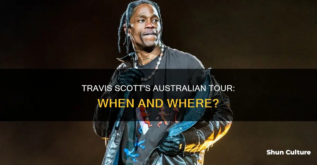 is travis scott coming to australia