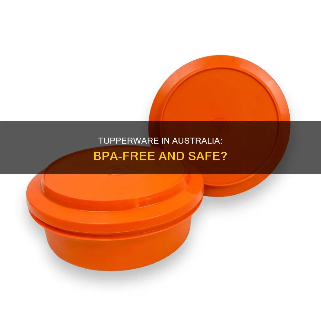 is tupperware bpa free australia