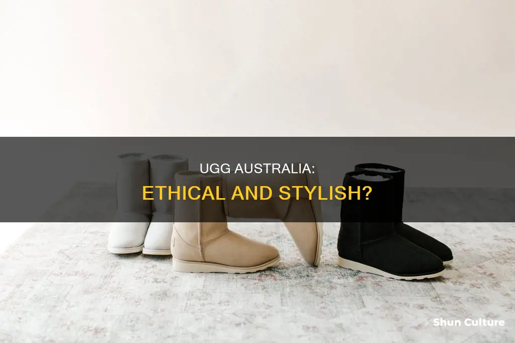 is ugg australia cruelty free
