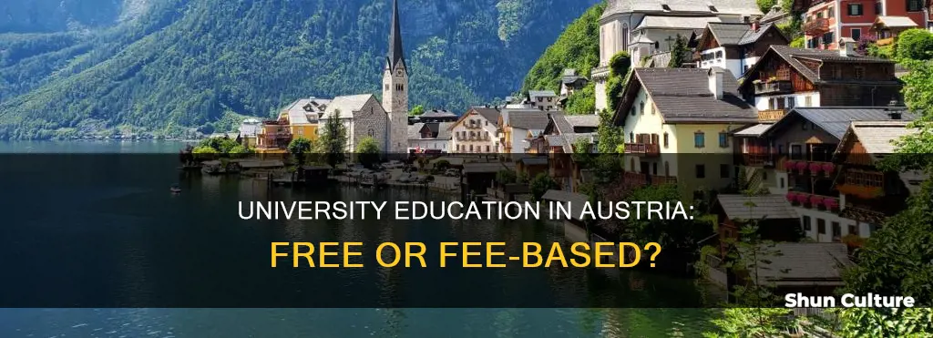 is university education free in austria