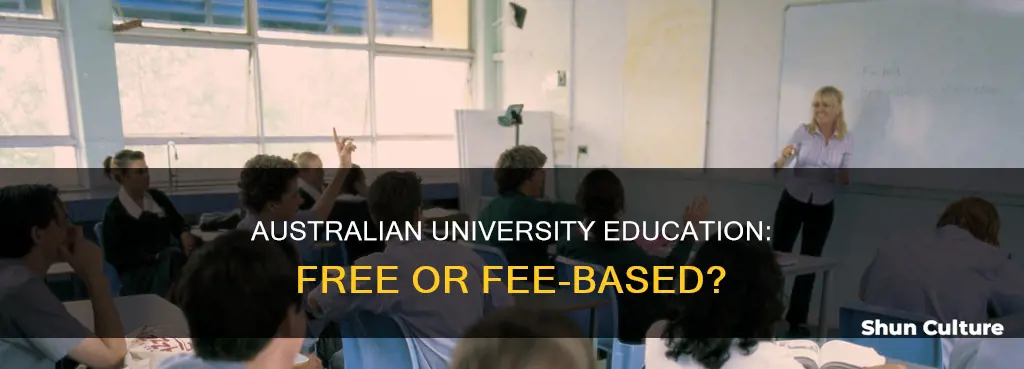 is university free in australia