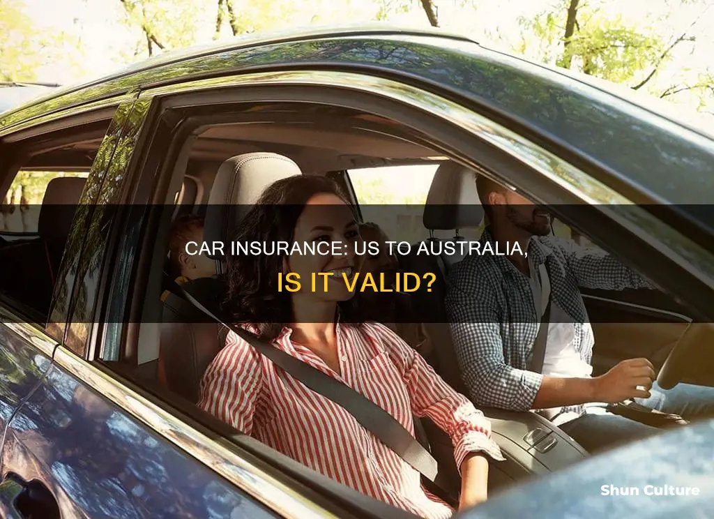 is us car insurance valid in australia
