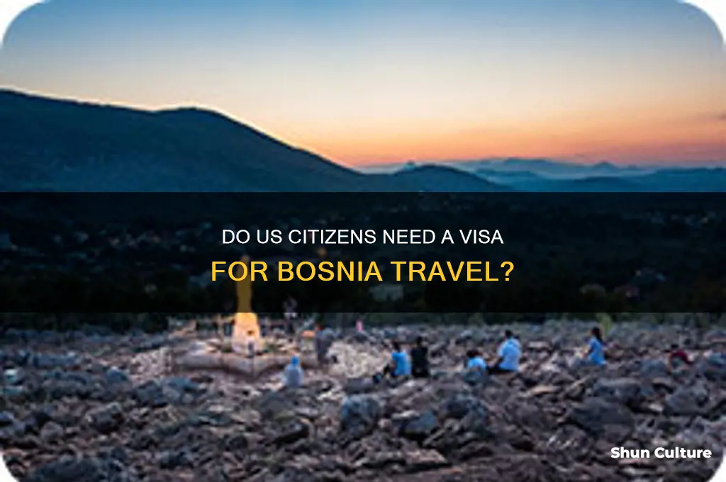 is us citizen required a visa to enter bosnia