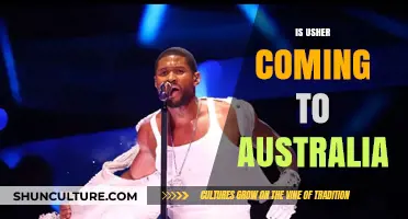 Usher's Australian Tour: When and Where?