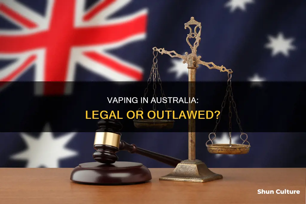 is vaping banned in australia