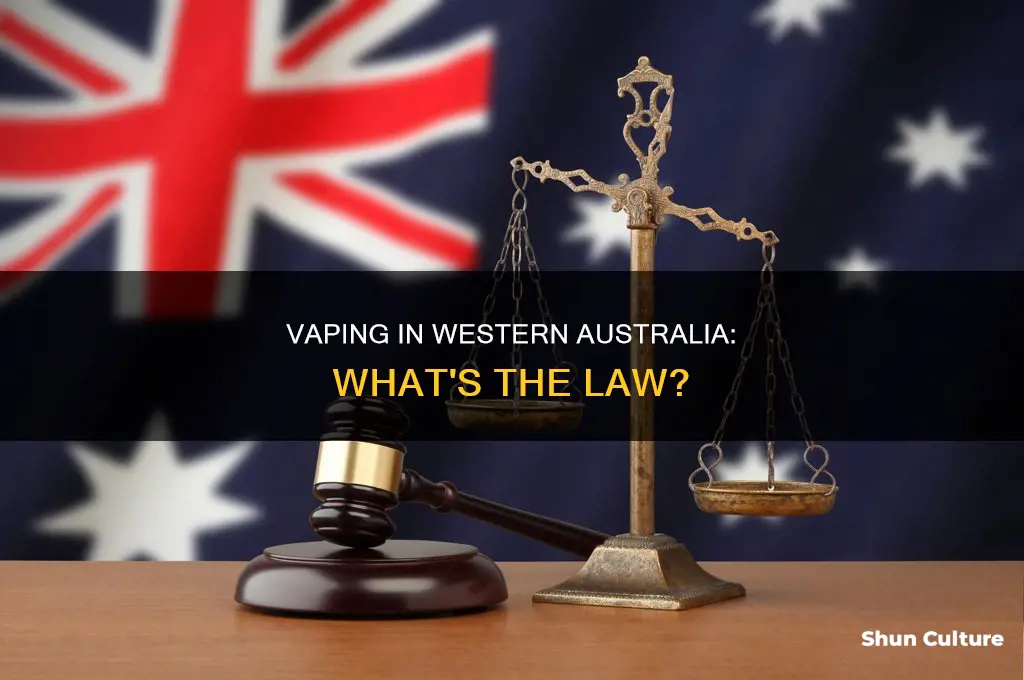 is vaping illegal in western australia