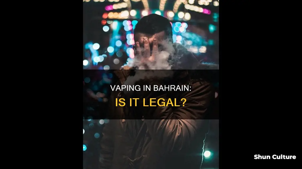 is vaping legal in bahrain