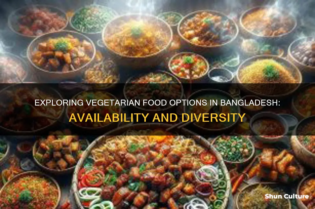 is vegetarian food available in bangladesh