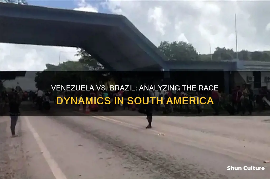 is venezuela race vs brazil