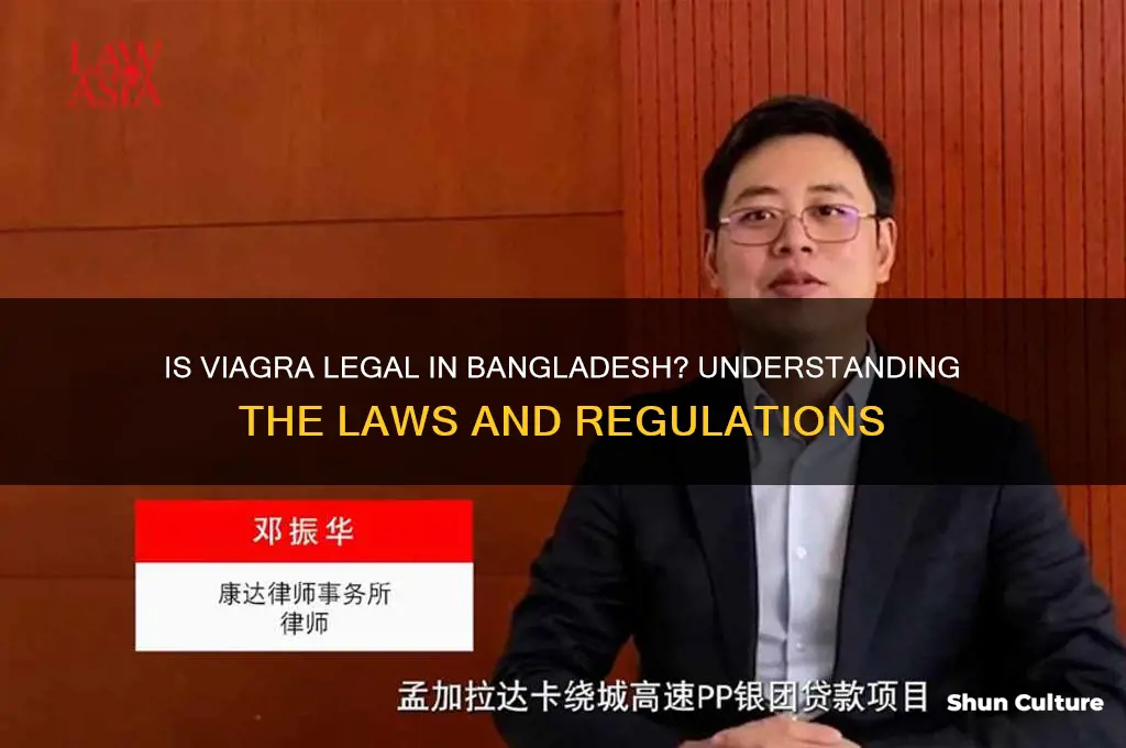 is viagra legal in bangladesh