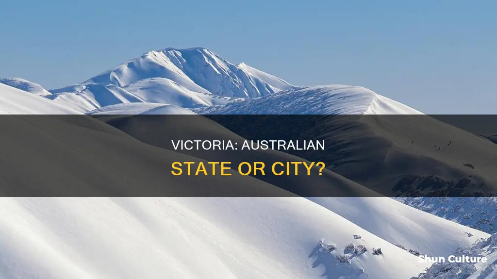 is victoria a city or state in australia