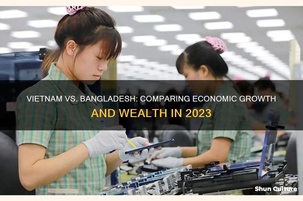 is vietnam richer than bangladesh
