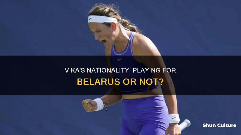 is vika playing for belarus