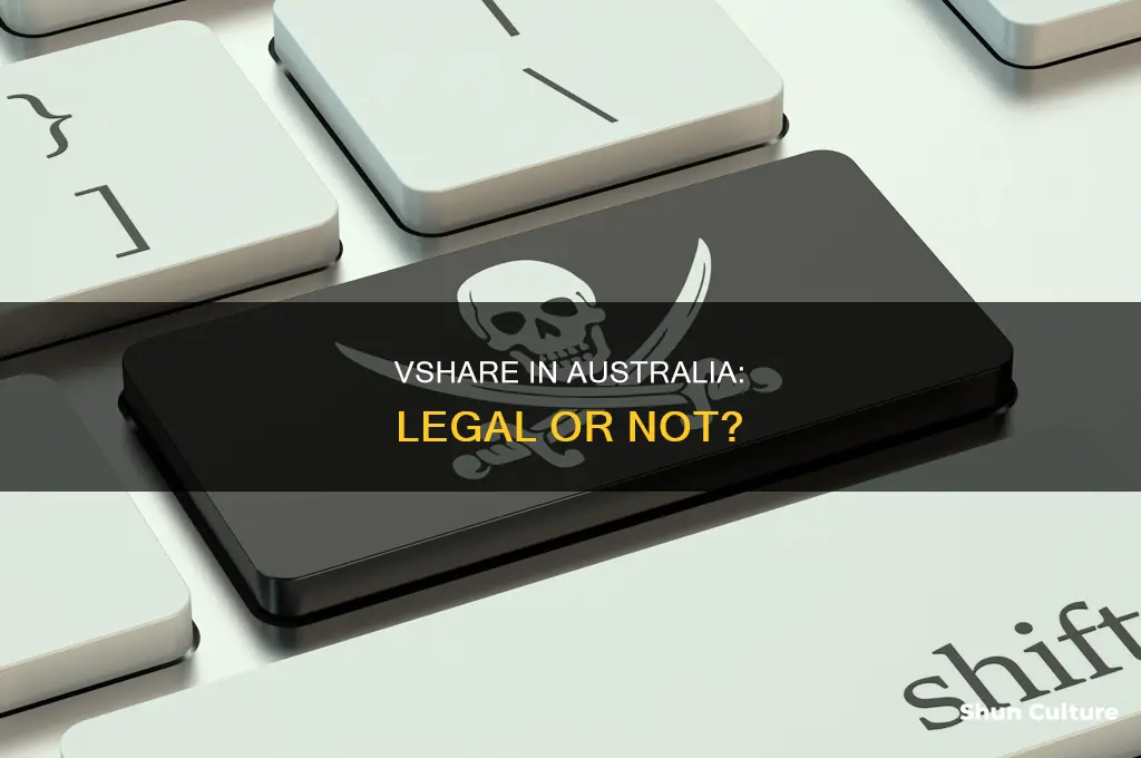 is vshare illegal in australia