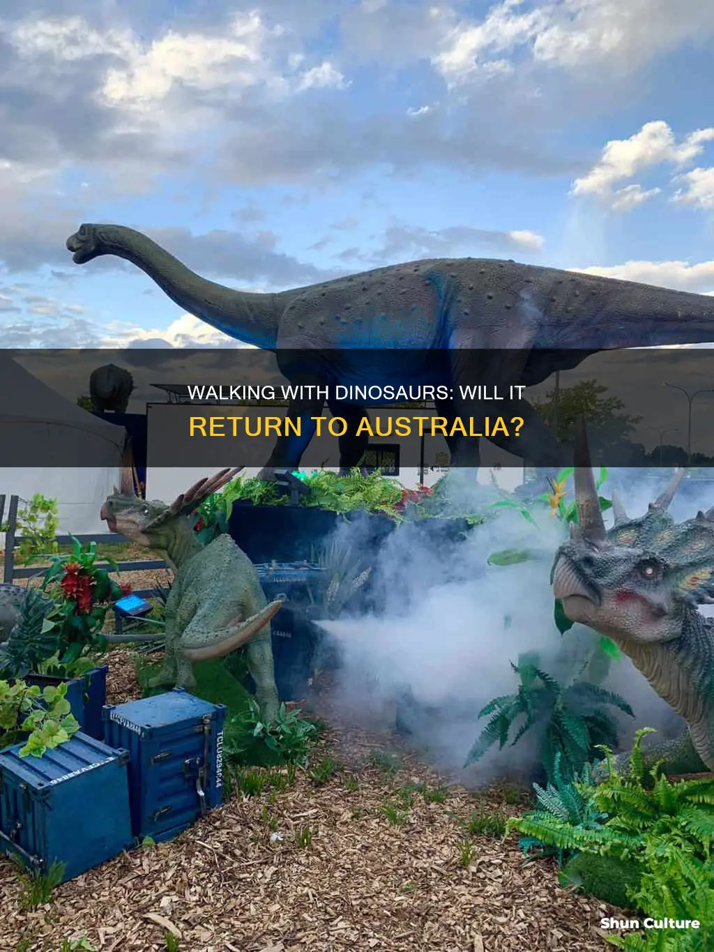 is walking with dinosaurs coming back to australia