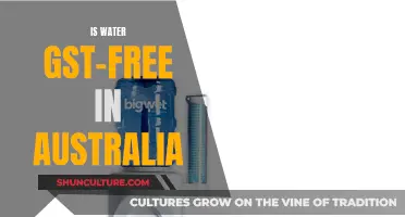 GST and Water in Australia: What's the Deal?